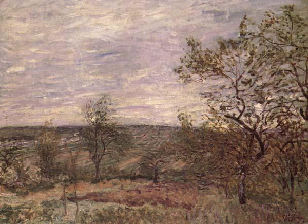 Alfred Sisley Windy Day in Veno china oil painting image